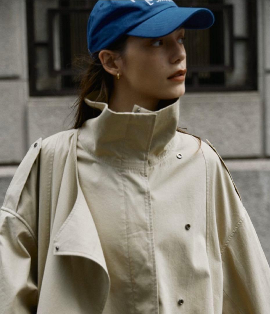 クレドナ　アレンジトレンチコート　ベージュ オーバーサイズ