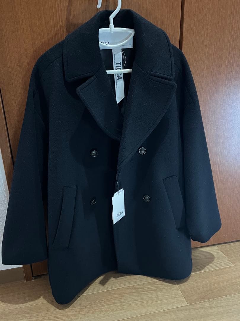 TICCA ピーコート　ブラック