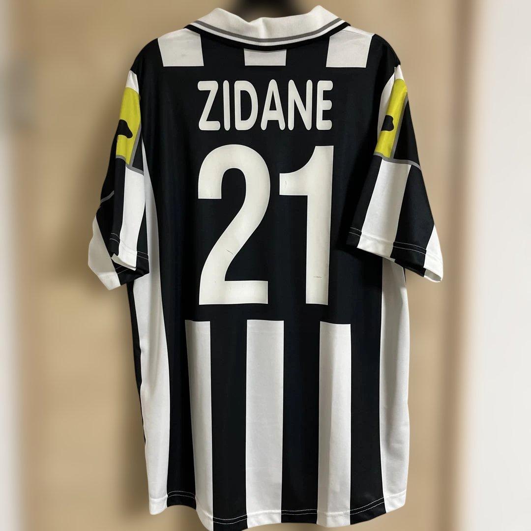 ジダン　ユベントス　ユニフォーム　Lサイズ