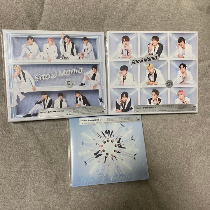  Mania S1 初回盤A 初回盤B 通常盤 3形態set