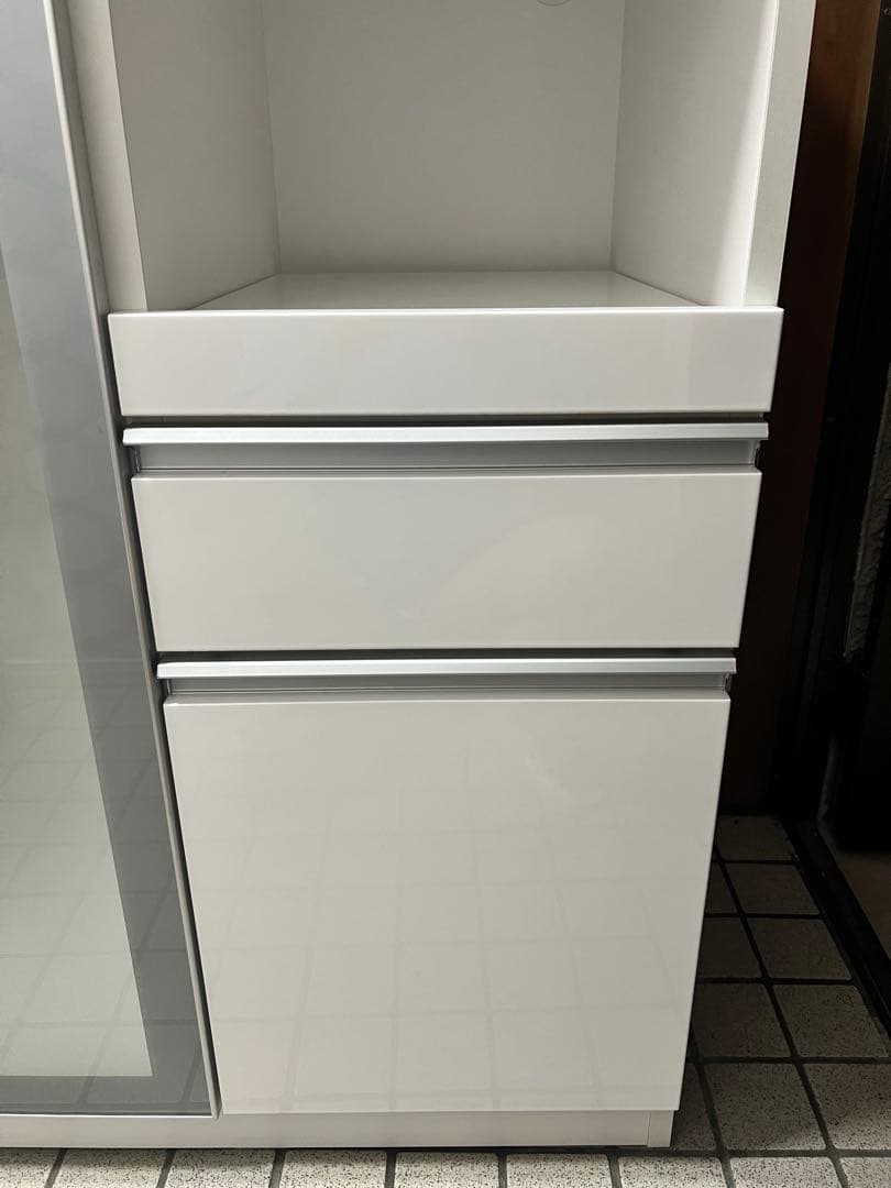 hiak★プロフ必読 極美品ニトリ　食器棚　キッチンカウンター