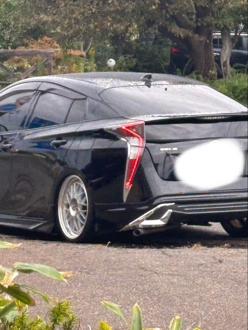 最終値下げ 50プリウス リアストレート　ワンオフマフラー