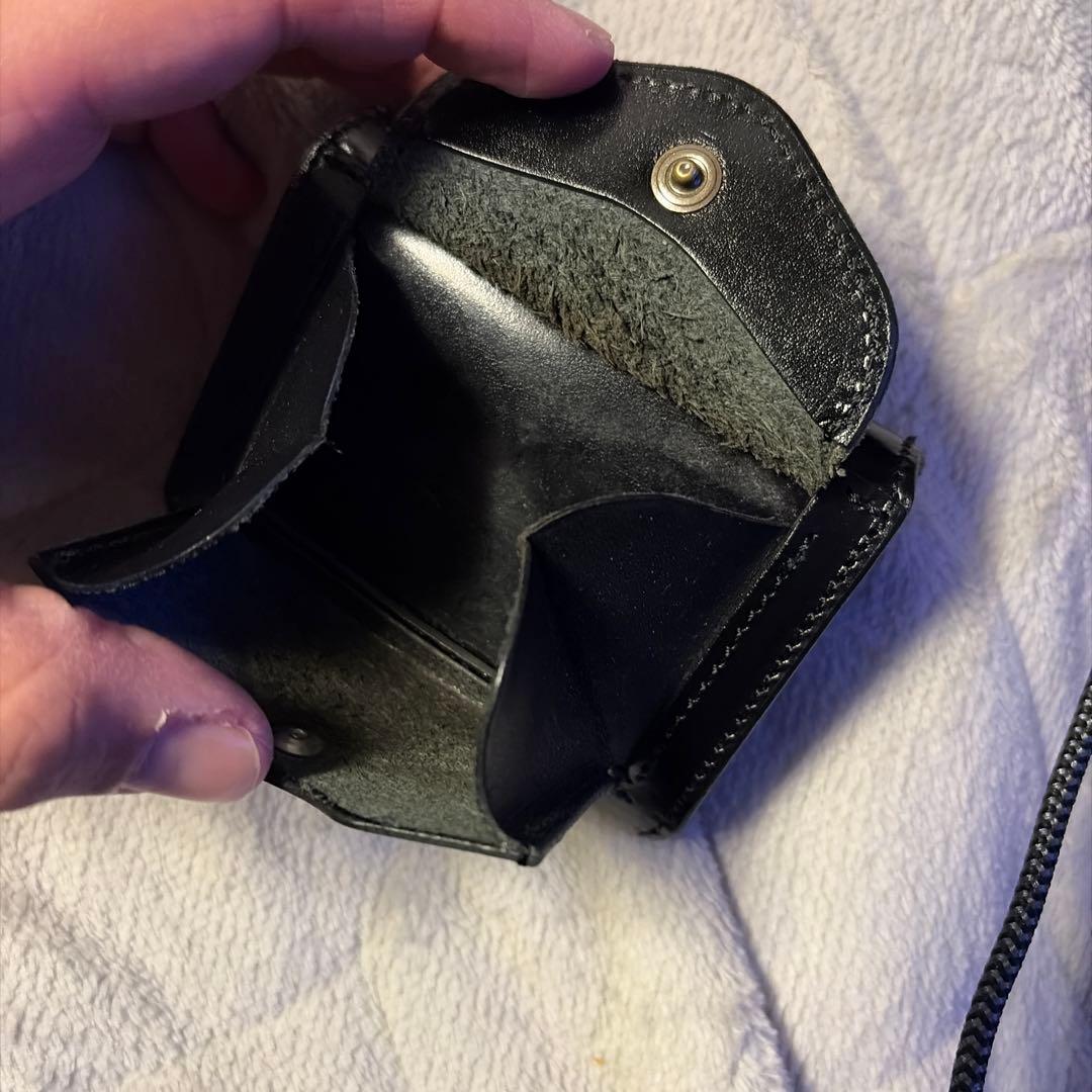 池之端銀革店 Dual サドルプルアップ コンパクトウォレット