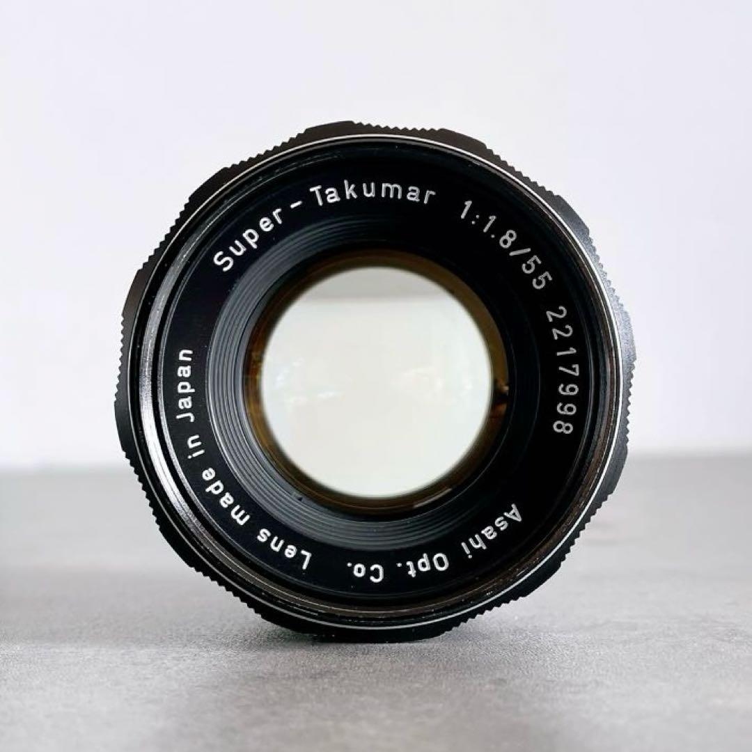 【光学美品】 Super Takumar 55mm f1.8 M42 整備済