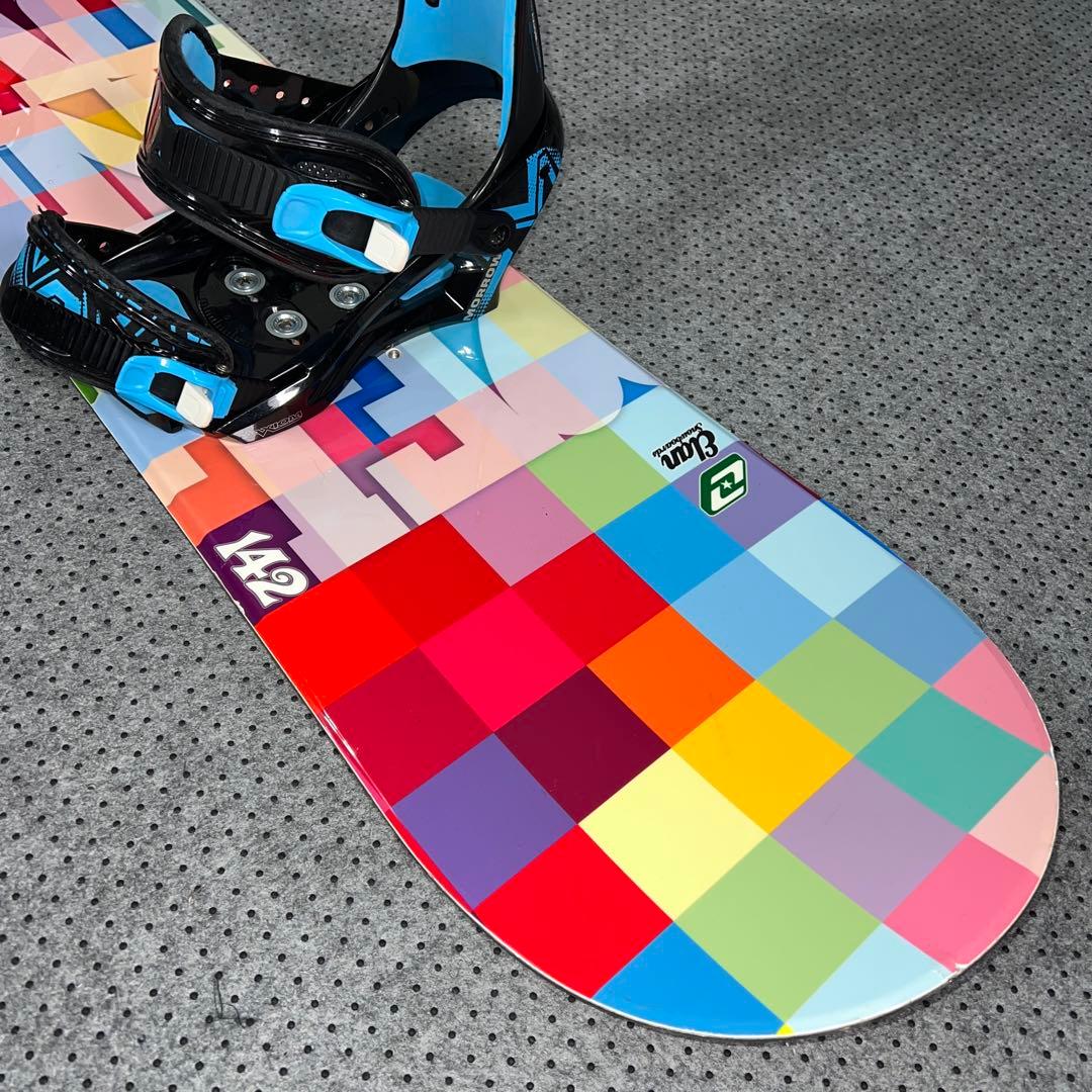 数回使用 142cm ELAN PRISM×MORROW AXIOM Mサイズ