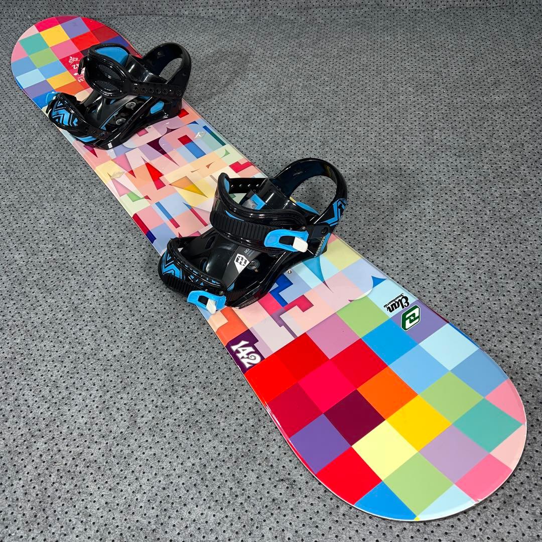 数回使用 142cm ELAN PRISM×MORROW AXIOM Mサイズ