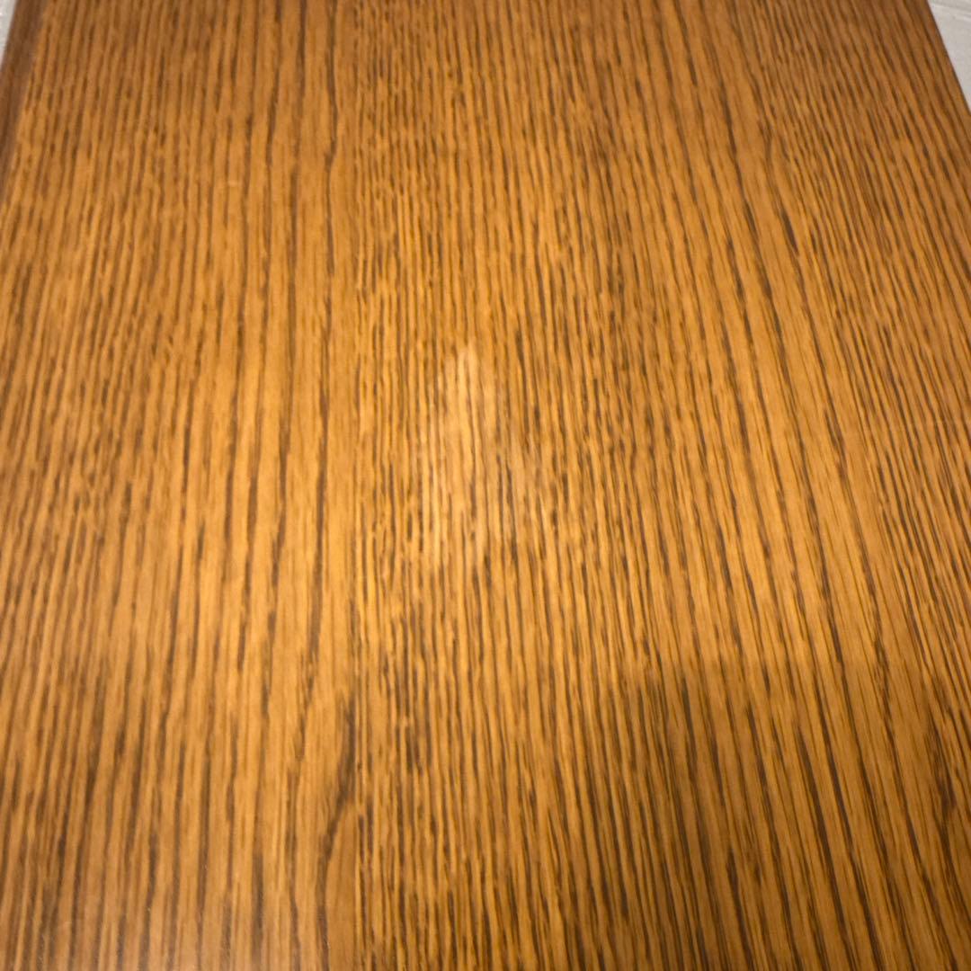 ヴィンテージ　木製サイドテーブル　ベッドサイドテーブル　猫脚