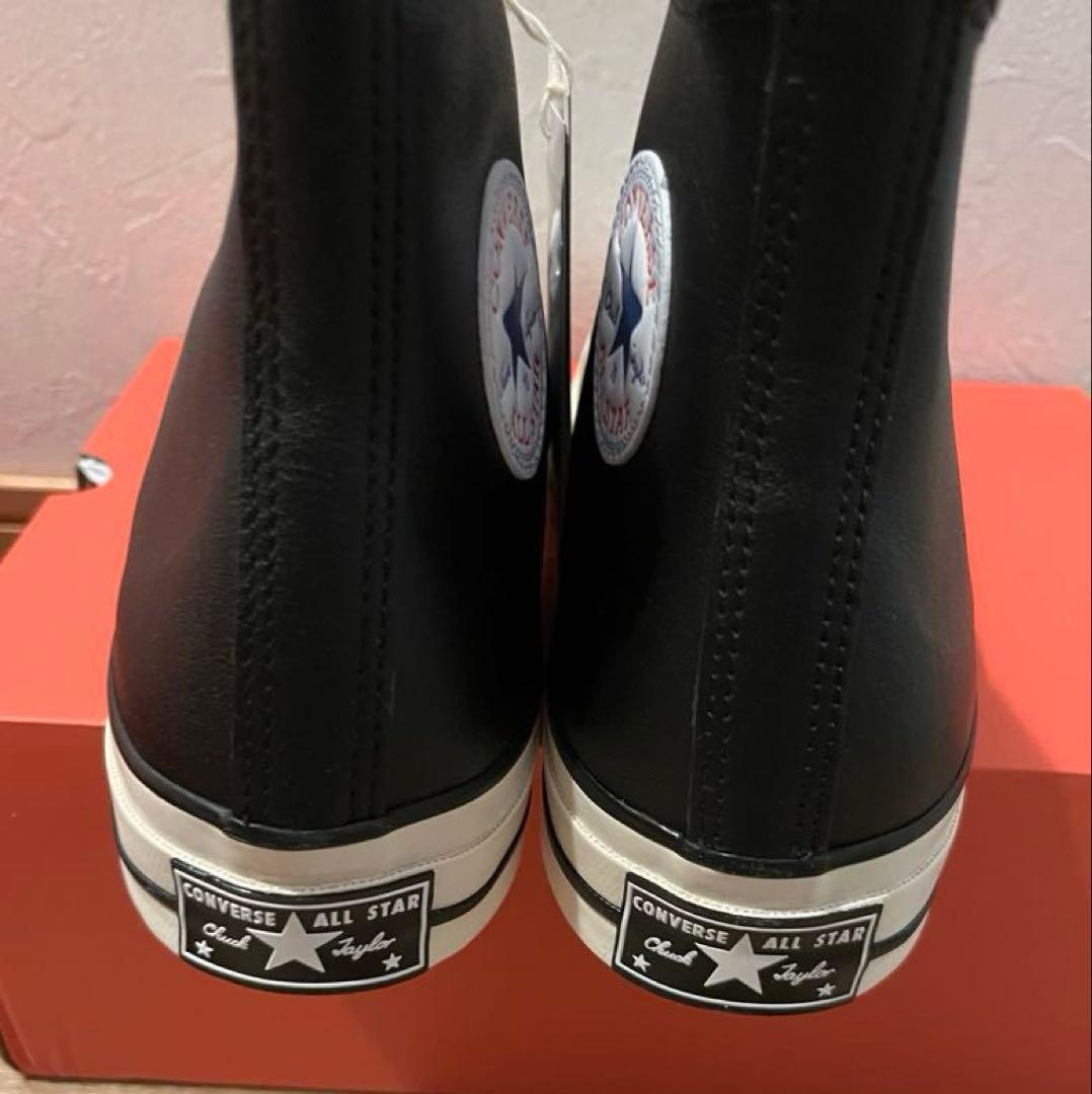 新品！CONVERSE CT70 クラシックレザー ブラック 27.5cm