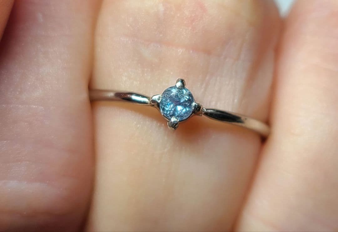 りりレインボーインクルージョン入り★ブラジルアレキサンドライト★オーダー