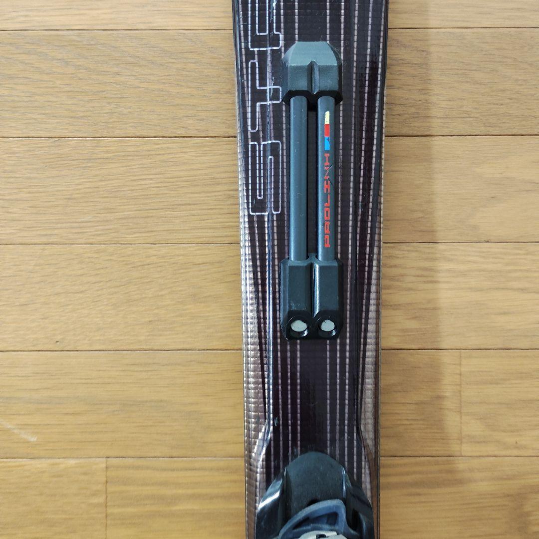 SALOMON 160cm スキー板とポール セット　スキーケース付