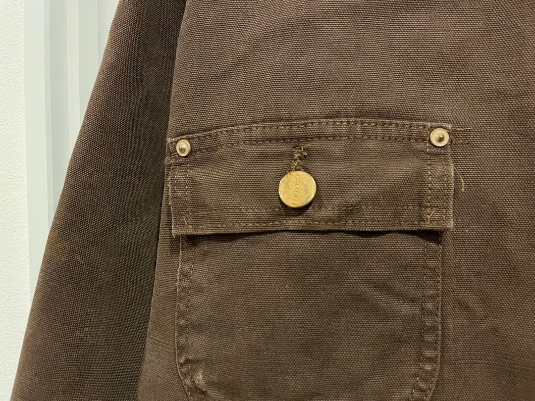 Carhartt ミシガンチョアコート ダークブラウン