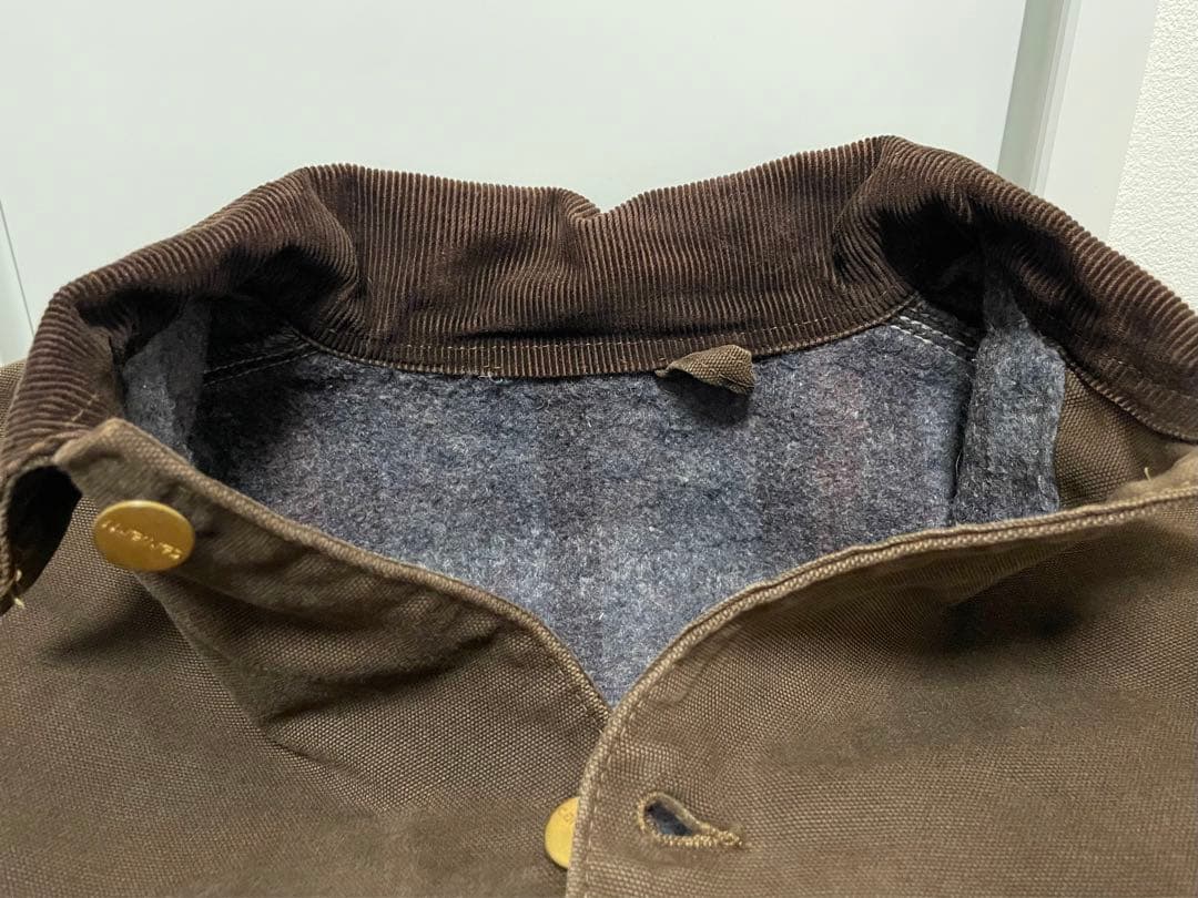 Carhartt ミシガンチョアコート ダークブラウン