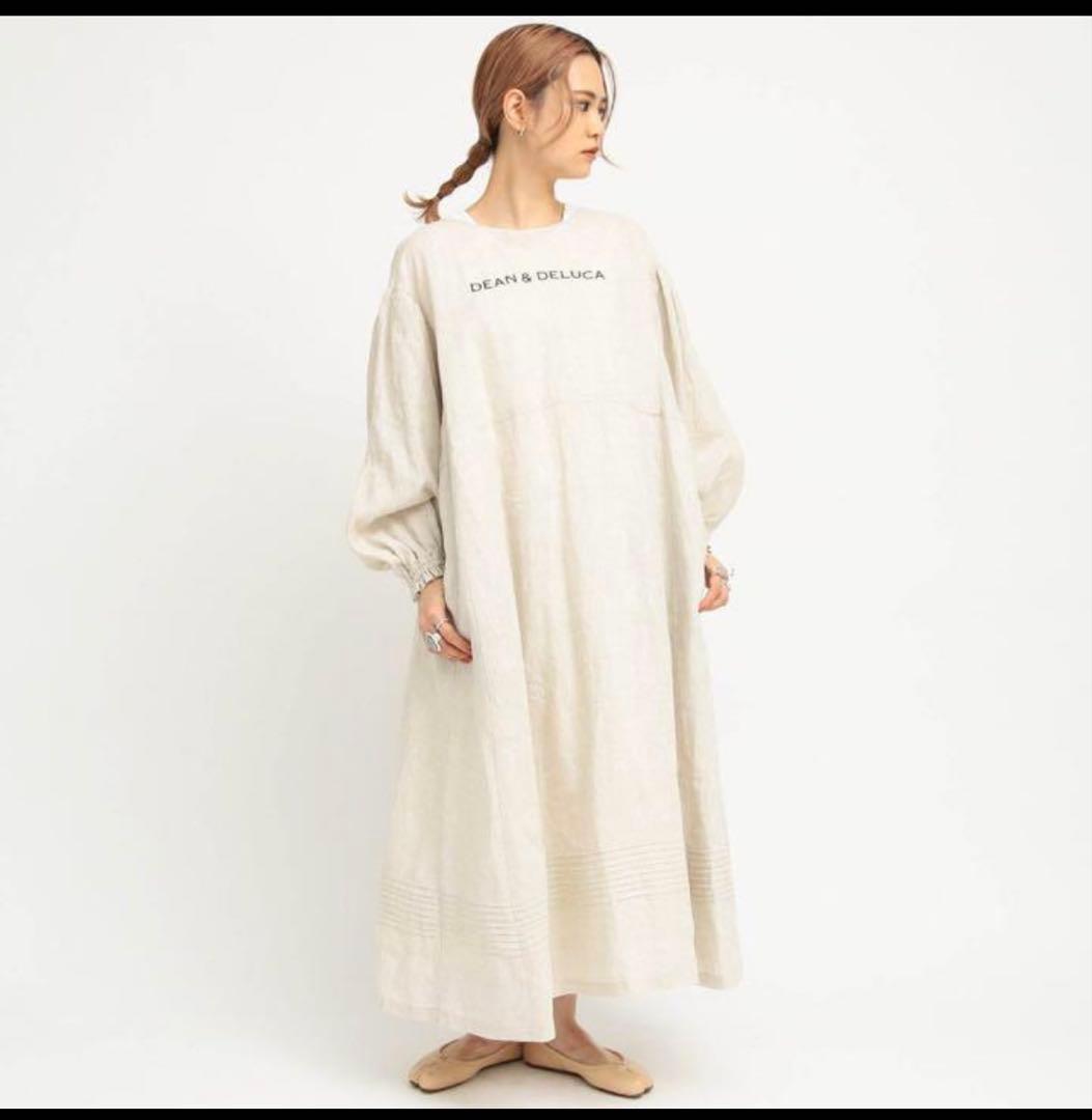 DEAN & DELUCA×BEAMS 割烹着　かっぽうぎ　エプロンドレス