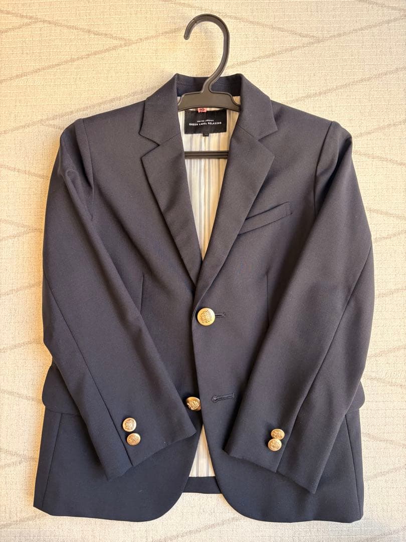 UNITED ARROWS green labelネイビー スーツ 120サイズ