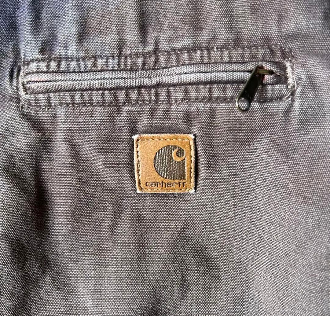 襤褸Carhartt / damage work duck jacket 2XL