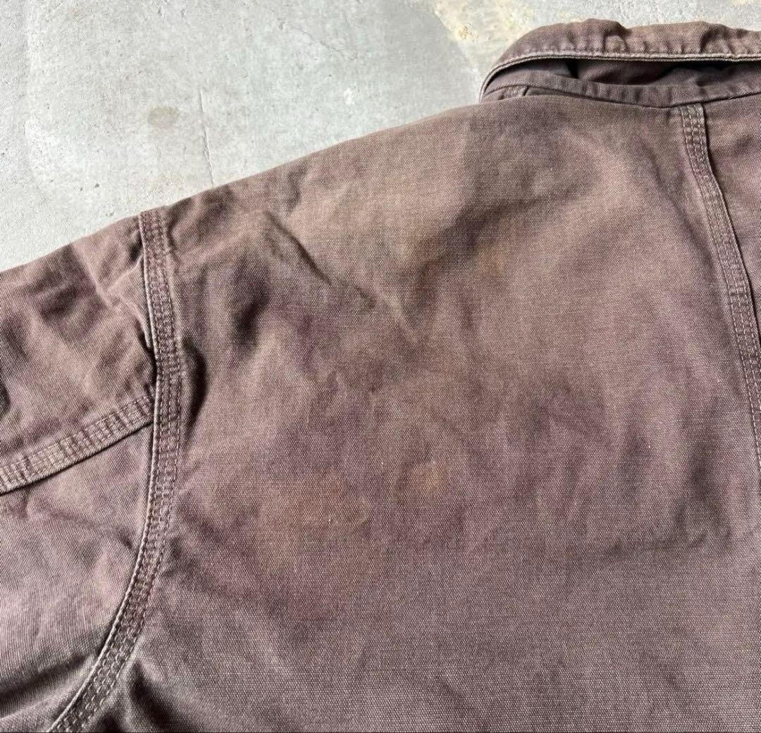 襤褸Carhartt / damage work duck jacket 2XL