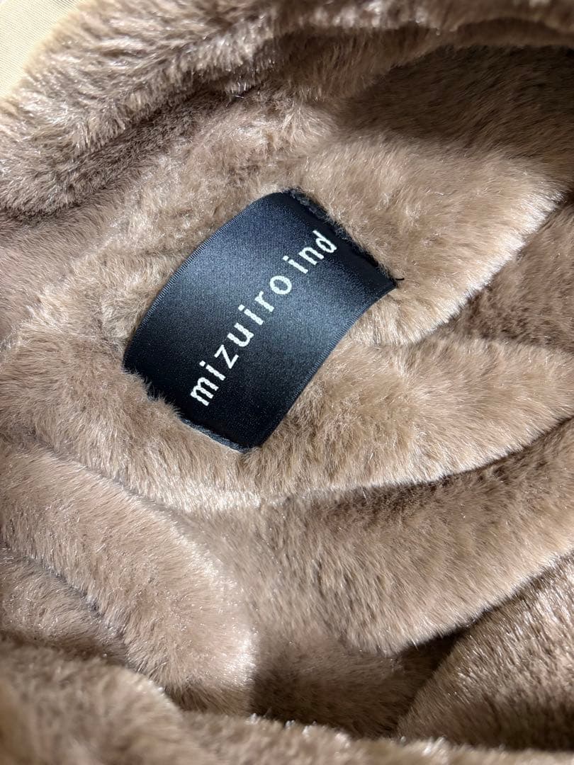 ★mizuiroind★ミズイロインド★バックボアコート