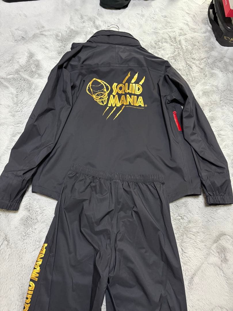 SQUID MANIA レインウェア　Lサイズ