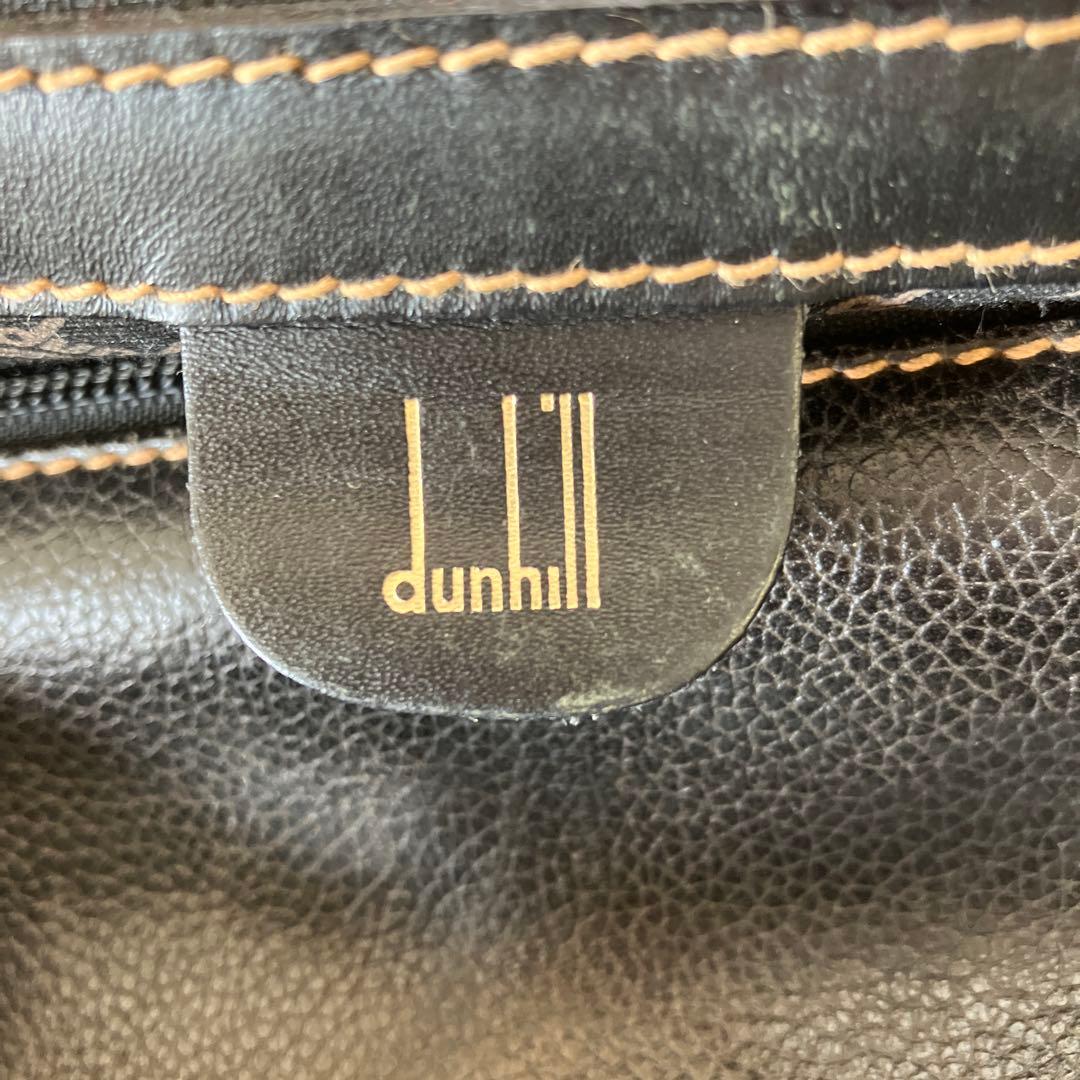 Dunhill　ダンヒル　ボストンバッグ　レザー　ブラック　4441
