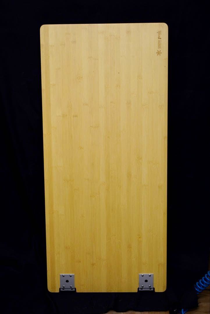 【美品】 peak マルチファンクションテーブルロング 竹