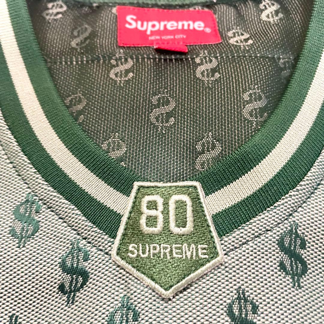 美品Supreme Monogram Football Jersey グリーンS