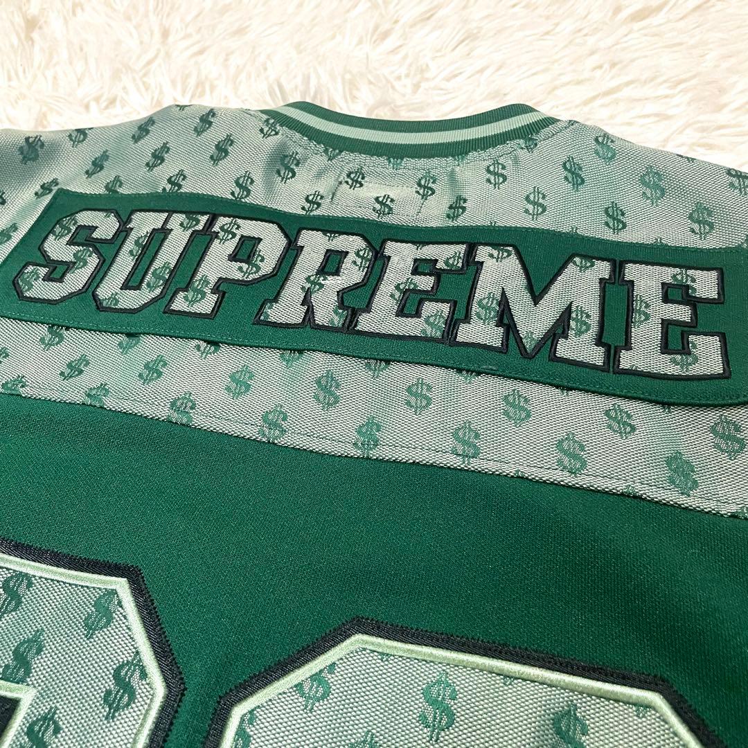 美品Supreme Monogram Football Jersey グリーンS