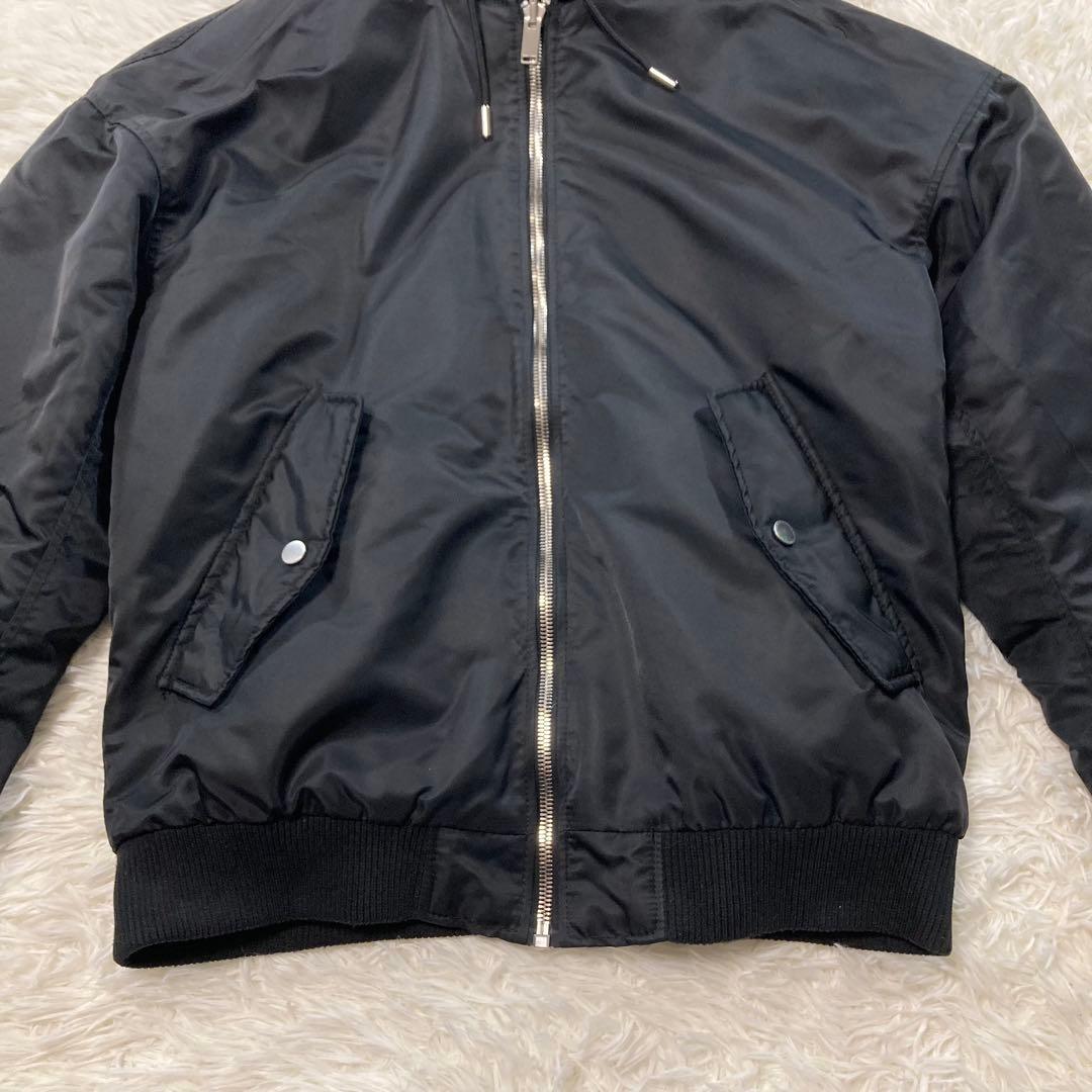 【完売品】ZARA リバーシブルボンバージャケット MA-1 2WAY