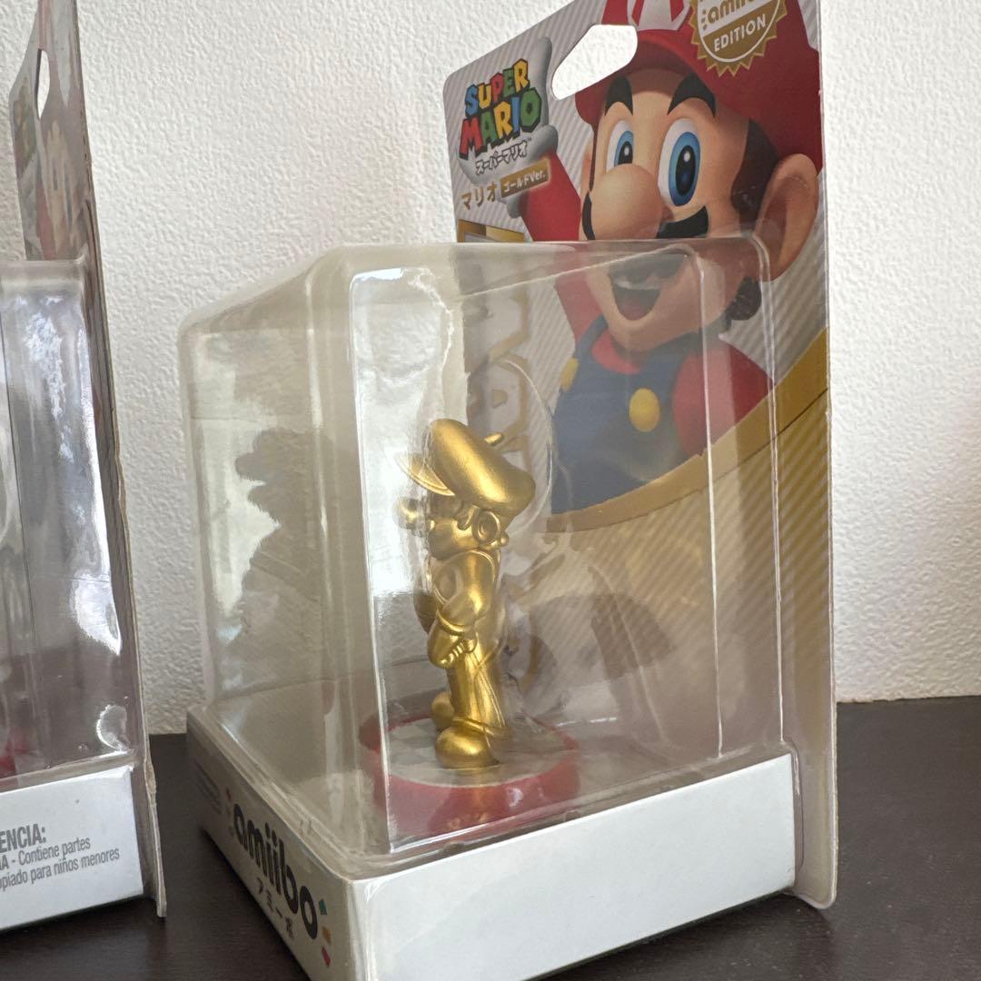 【未開封】amiibo マリオ ゴールド＆シルバーver.
