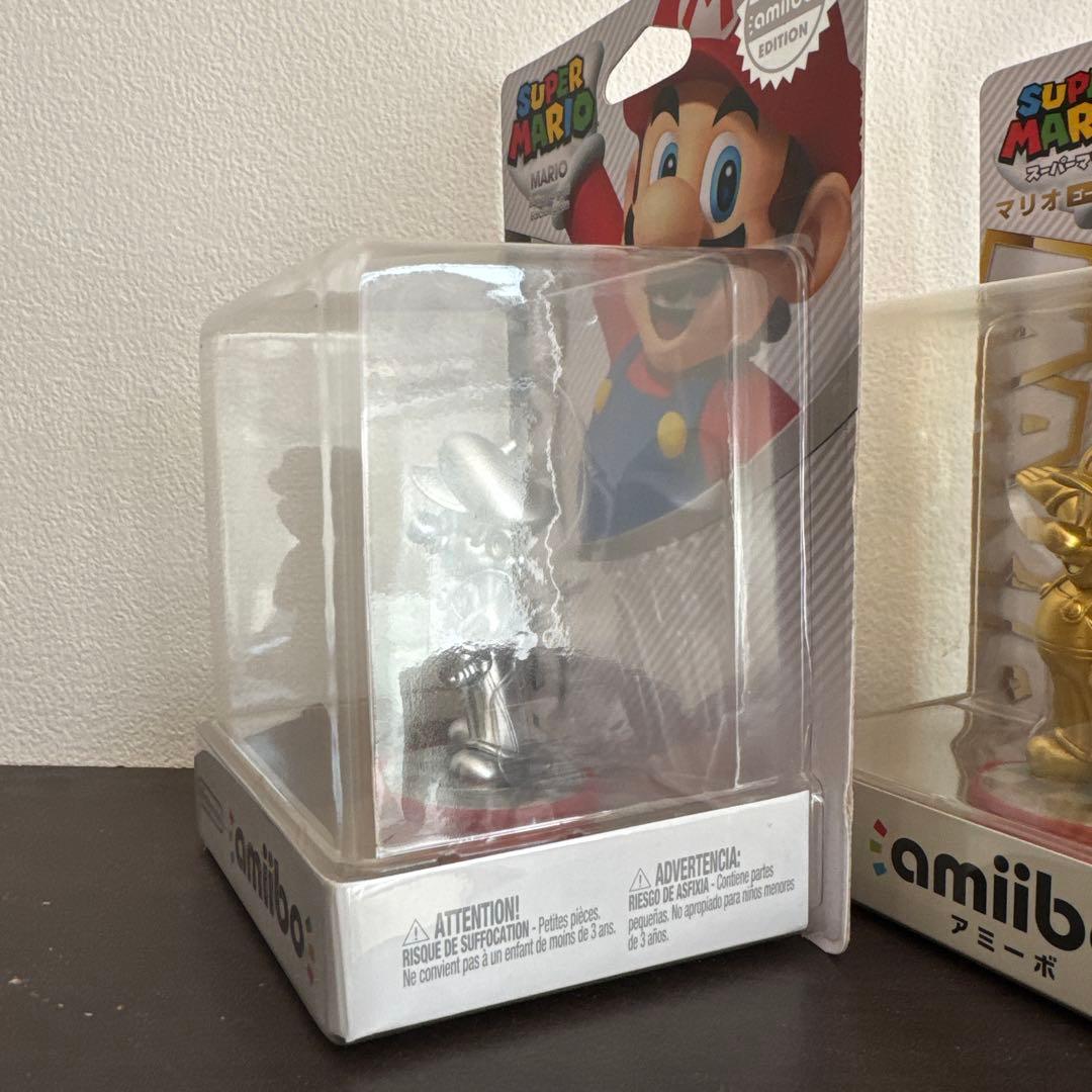 【未開封】amiibo マリオ ゴールド＆シルバーver.