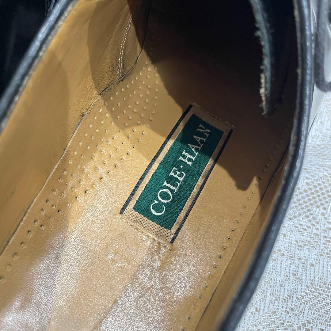 ✨希少✨コールハーン ストレートチップ ブラック10D 約27.5cm