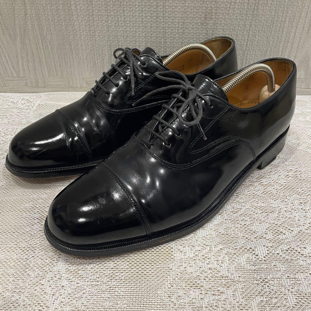 ✨希少✨コールハーン ストレートチップ ブラック10D 約27.5cm