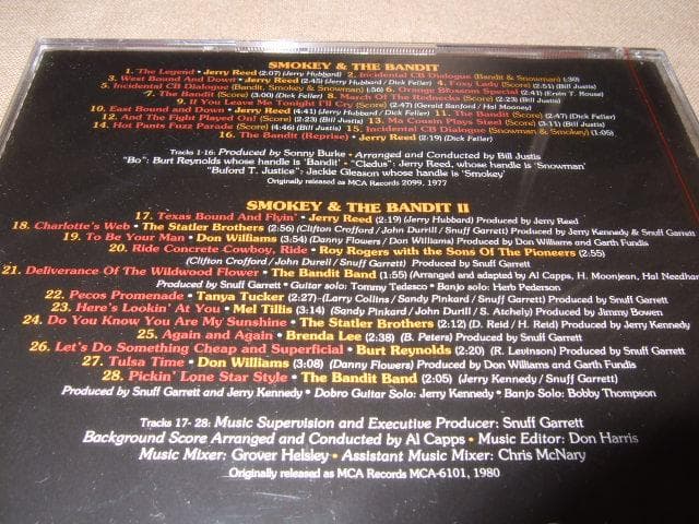 SMOKEY&THE BANDIT,1&2,サントラ,トランザム7000,新品