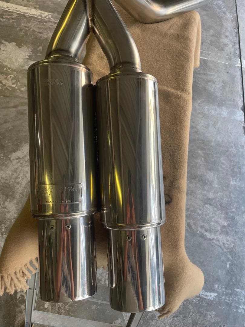 ガナドール150プラド　モデリスタ 対応ディーゼル ステンレス製