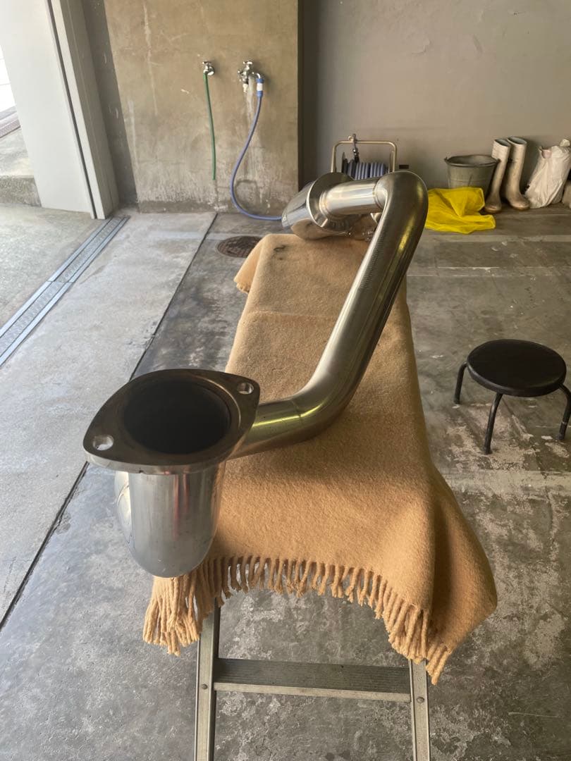 ガナドール150プラド　モデリスタ 対応ディーゼル ステンレス製