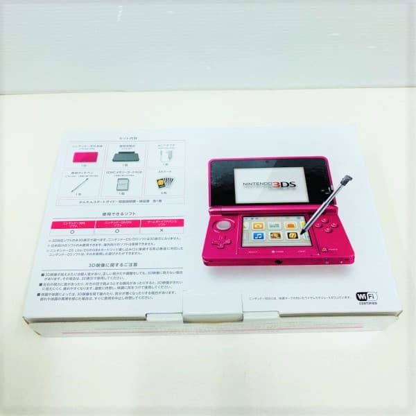 ★未使用品★極美品ニンテンドー3DS グロスピンク　メーカー生産終了訳