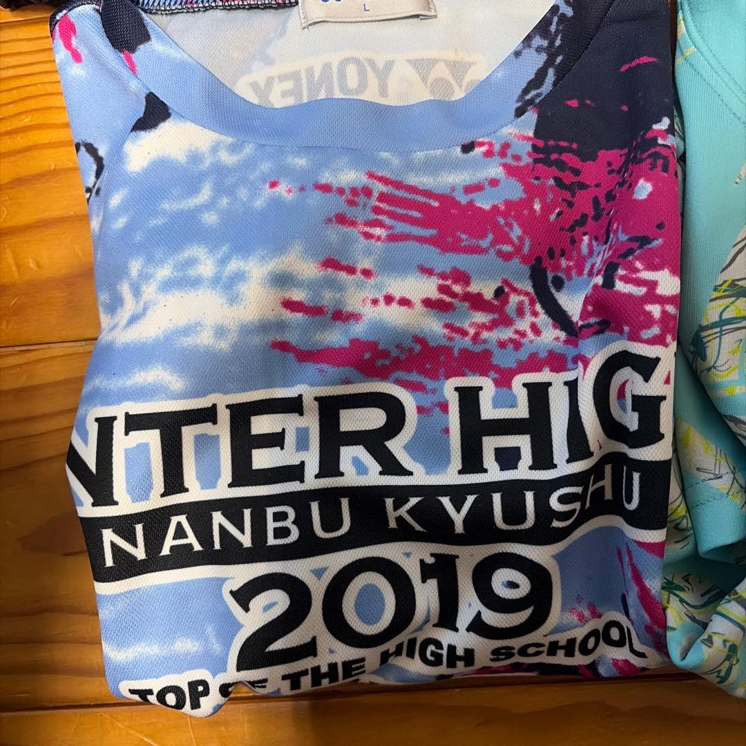 YONEXインターハイ2019.2024.2025Tシャツ