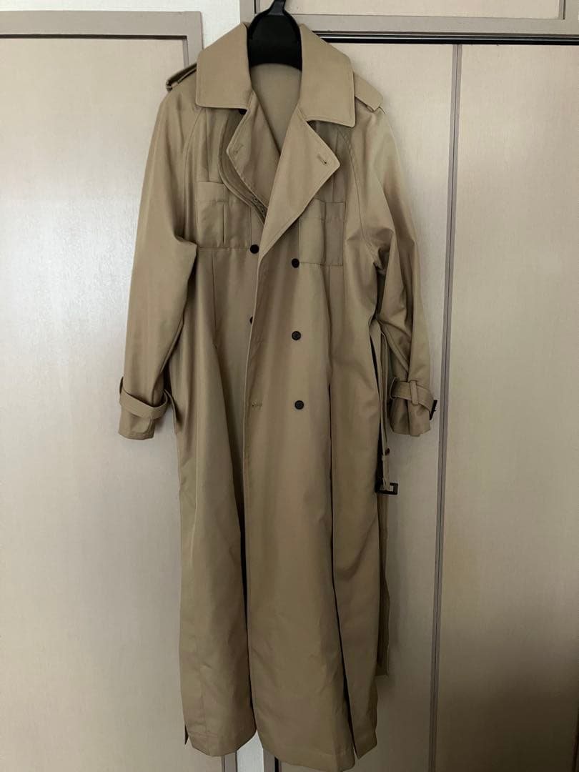 ジャケット・アウター laubeblanc Belted Flare Trench coat
