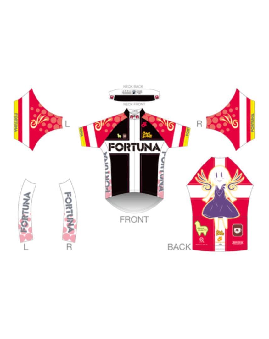 ろんぐらいだぁす！　サイクルジャージ1.1 サイズL