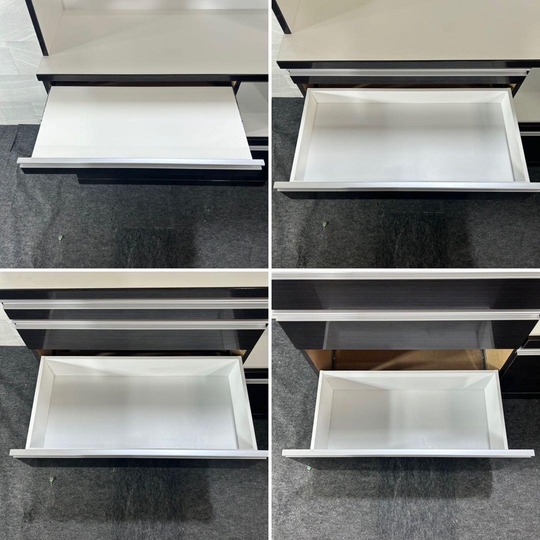 キッチンボード シンプル おしゃれ 幅116cm 格安 家具 d4433 食器棚