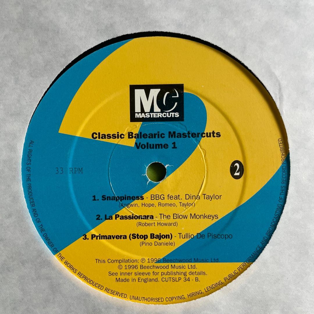 Classic Balearic: Volume 1 LP レコード