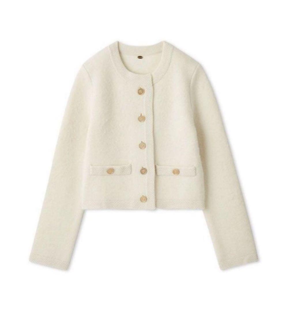 リリーブラウン Lily brown ニットジャケット