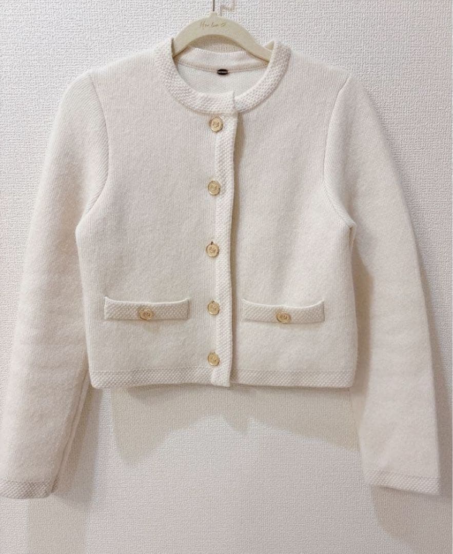 リリーブラウン Lily brown ニットジャケット