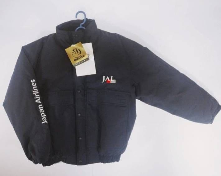 Japan Airlines ダウンジャケット ネイビー