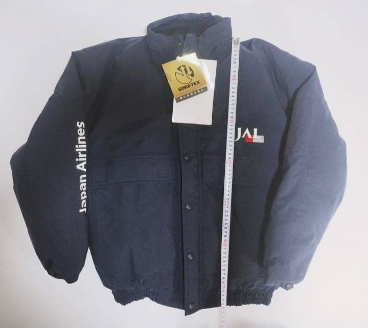 Japan Airlines ダウンジャケット ネイビー