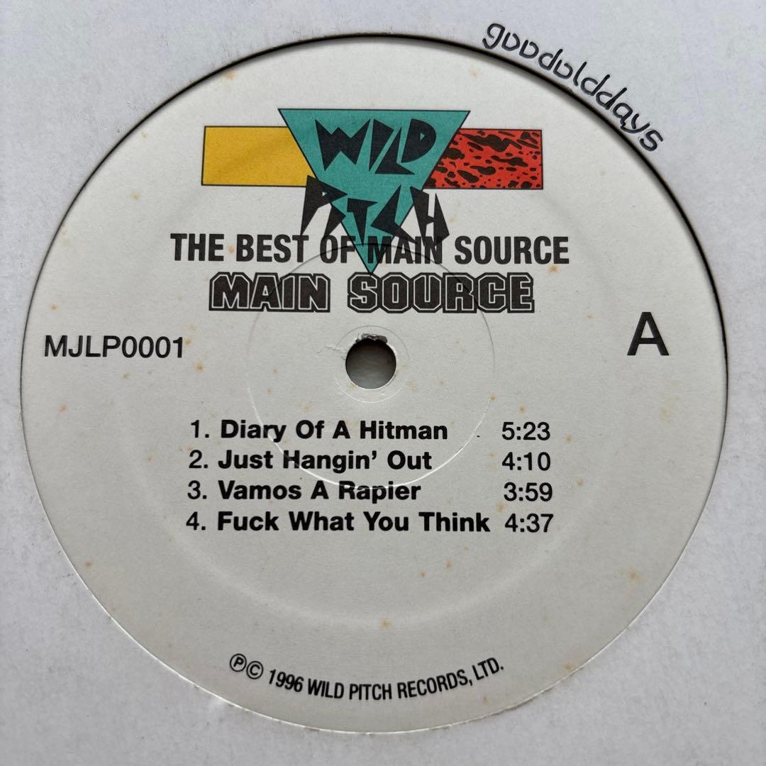 Main Source - The Best Of Main Source ③