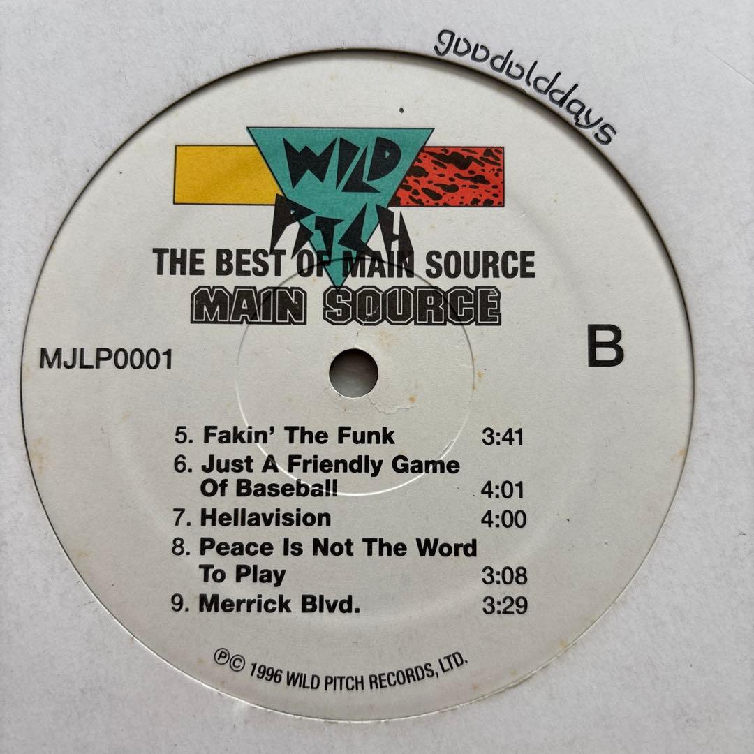 Main Source - The Best Of Main Source ③