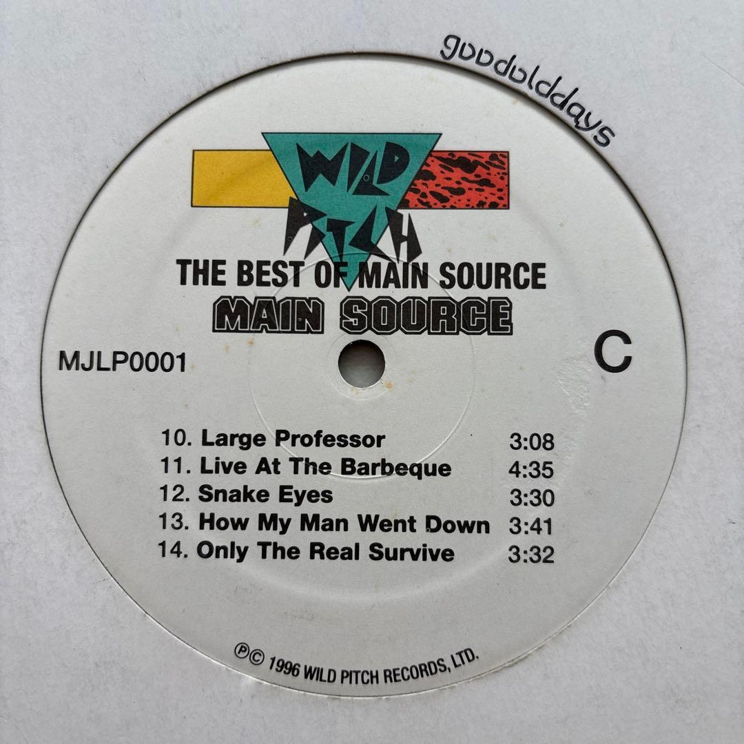 Main Source - The Best Of Main Source ③