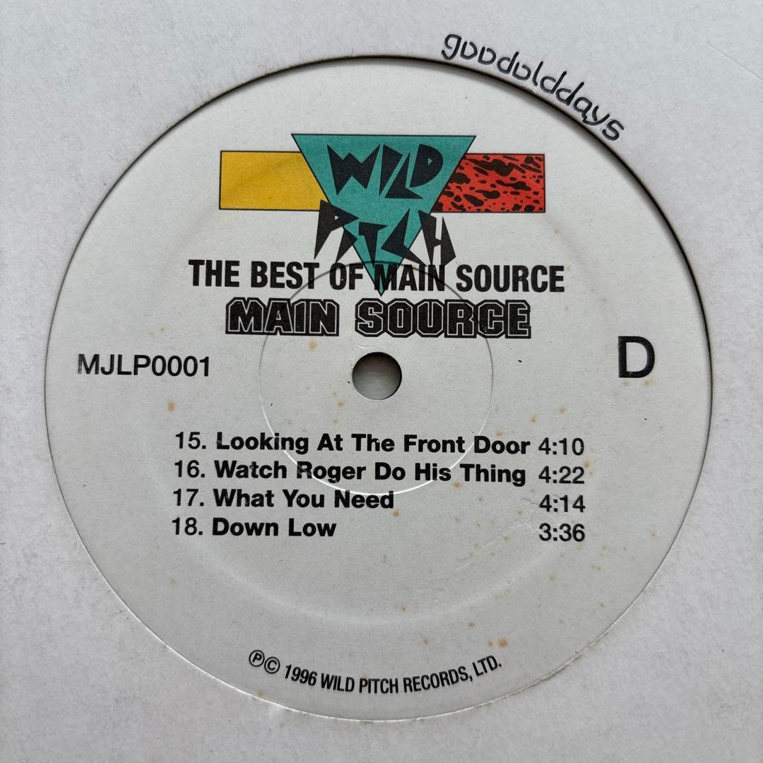 Main Source - The Best Of Main Source ③