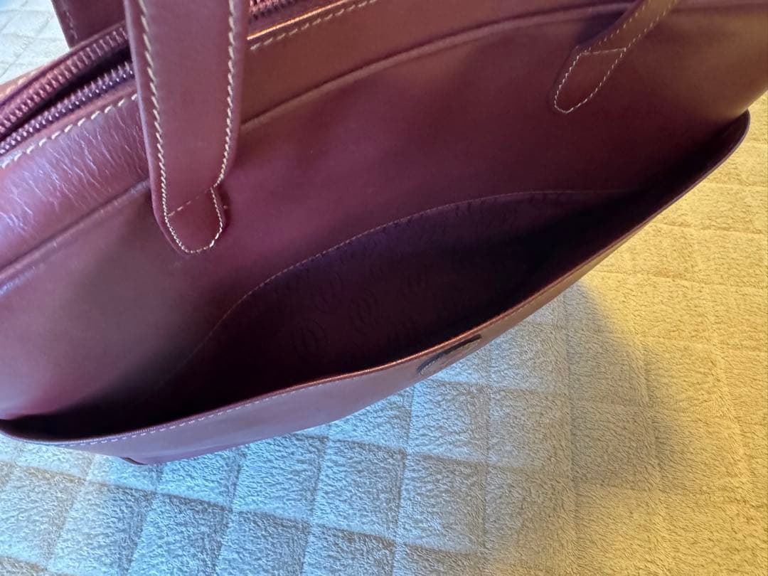 Cartier カルティエ マストライン レザーブリーフケースA4