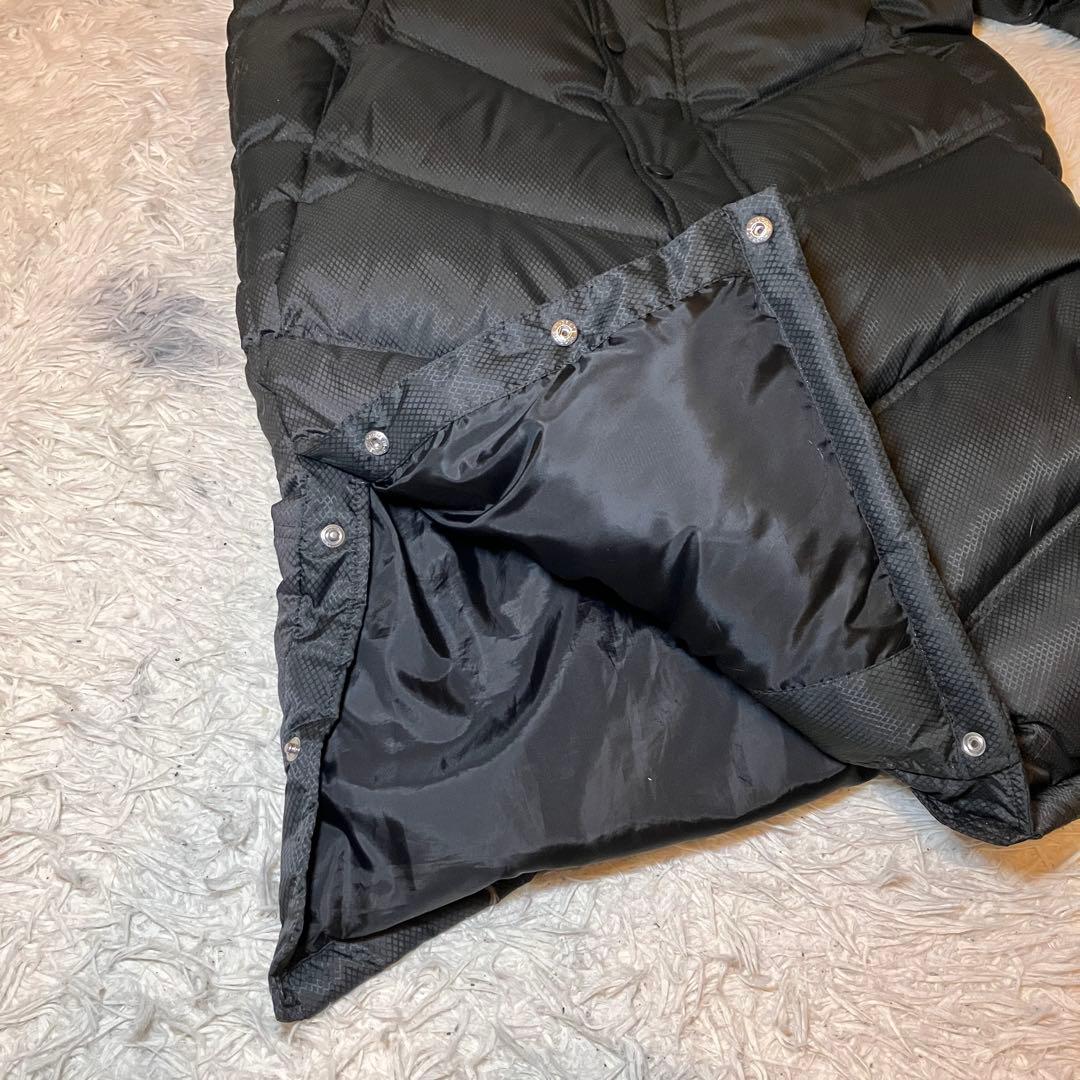 K*.様 ☆美品☆ MIZUNO ダウンコート ベンチコート ブラック 刺繍ロゴ